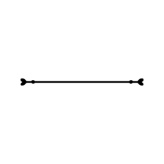 Simple hearts border