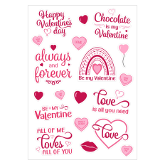 Valentine's Day Sticker Sheet