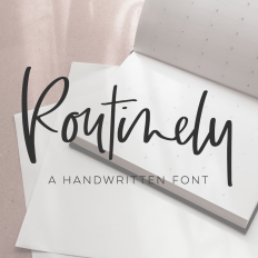 Routinely Script Font