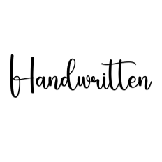 Handwritten