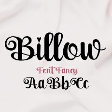 Billow Font