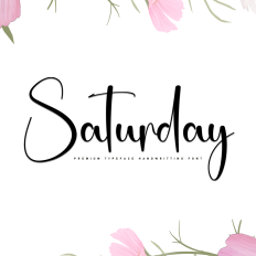 Saturday Font