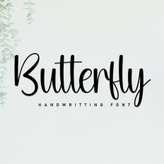 Butterfly Font