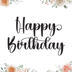 Happy Birthday