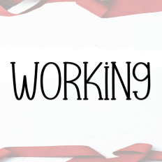 Working Font