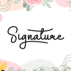 Signature | Script Font