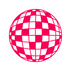 Disco ball shape