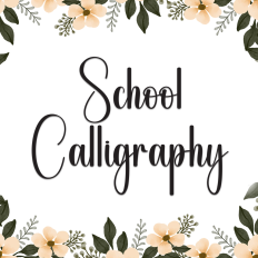 School Calligraphy | Script Font