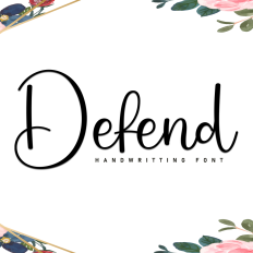 Defend Font