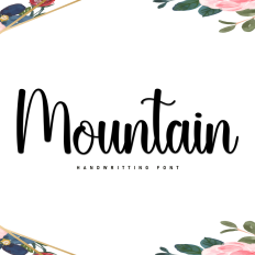 Mountain Font
