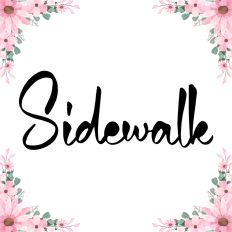 Sidewalk Fonts