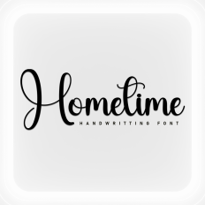 Hometime Font
