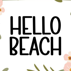 Hello Beach Font