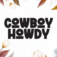 Cowboy Howdy | Script Font