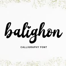 Balighon Script