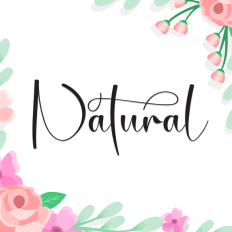 Natural | Script Font