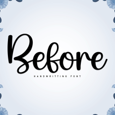 Before Font