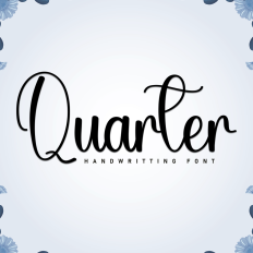 Quarter Font