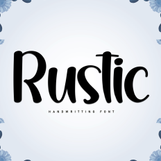 Rustic Font