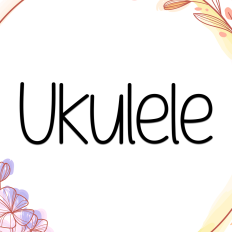Ukulele Font