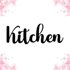 Kitchen Fonts