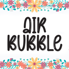 Air Bubble | Script Font