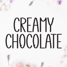 Creamy Chocolate | Script Font
