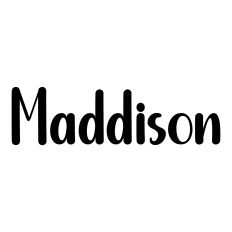 Maddison Fonts