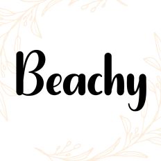 Beachy Fonts