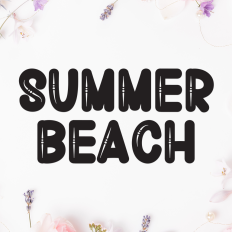 Summer Beach | Script Font