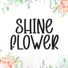 Shine Flower | Script Font