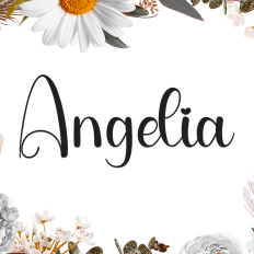Angelia | Script Font