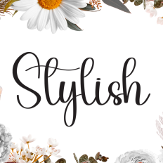 Stylish | Script Font