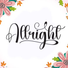 Allright | Script Font