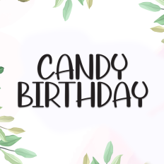 Candy Birthday | Script Font