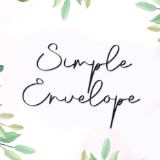 Simple Envelope | Script Font