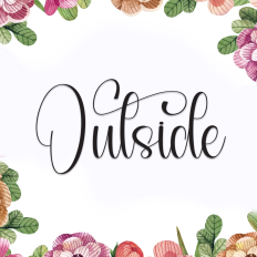 Outside | Script Font