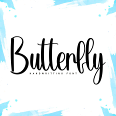 Butterfly Font