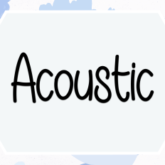 Acoustic Font