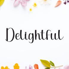 Delightful | Script Font
