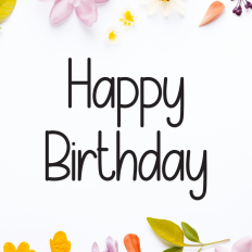 Happy Birthday | Script Font