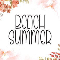 Beach Summer | Script Font