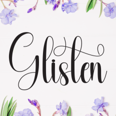 Glisten | Script Font