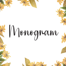 Monogram | Script Font