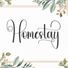 Homestay | Script Font