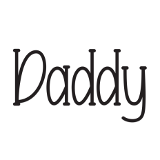 Daddy | Script Font