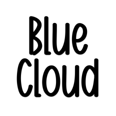 Blue Cloud Font
