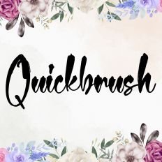 Quickbrush Fonts