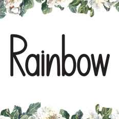 Rainbow | Script Font