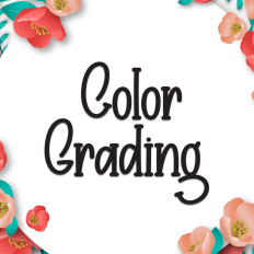 Color Grading | Script Font